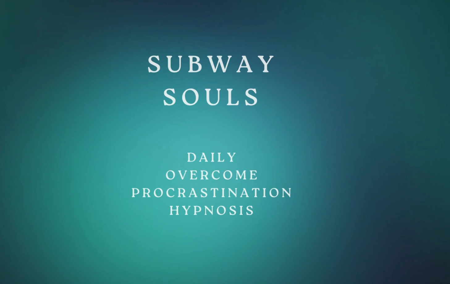 Hypnosis Overcome Procrastination Daily Short Version