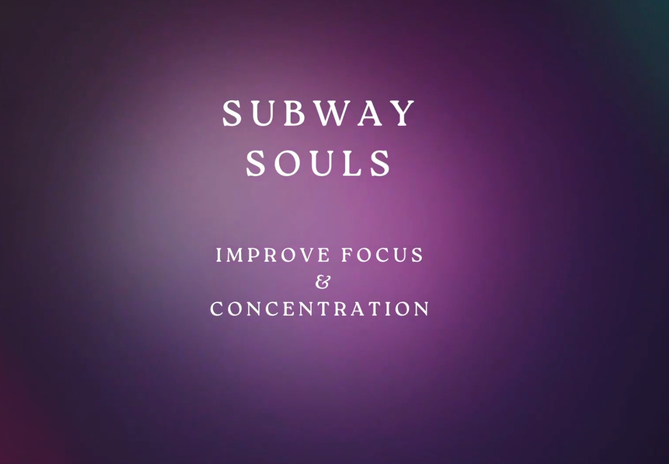 Improve focus and concentration brief exercise