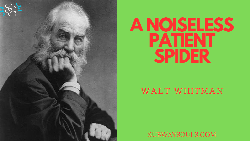 A Noiseless Patient Spider – Walt Whitman