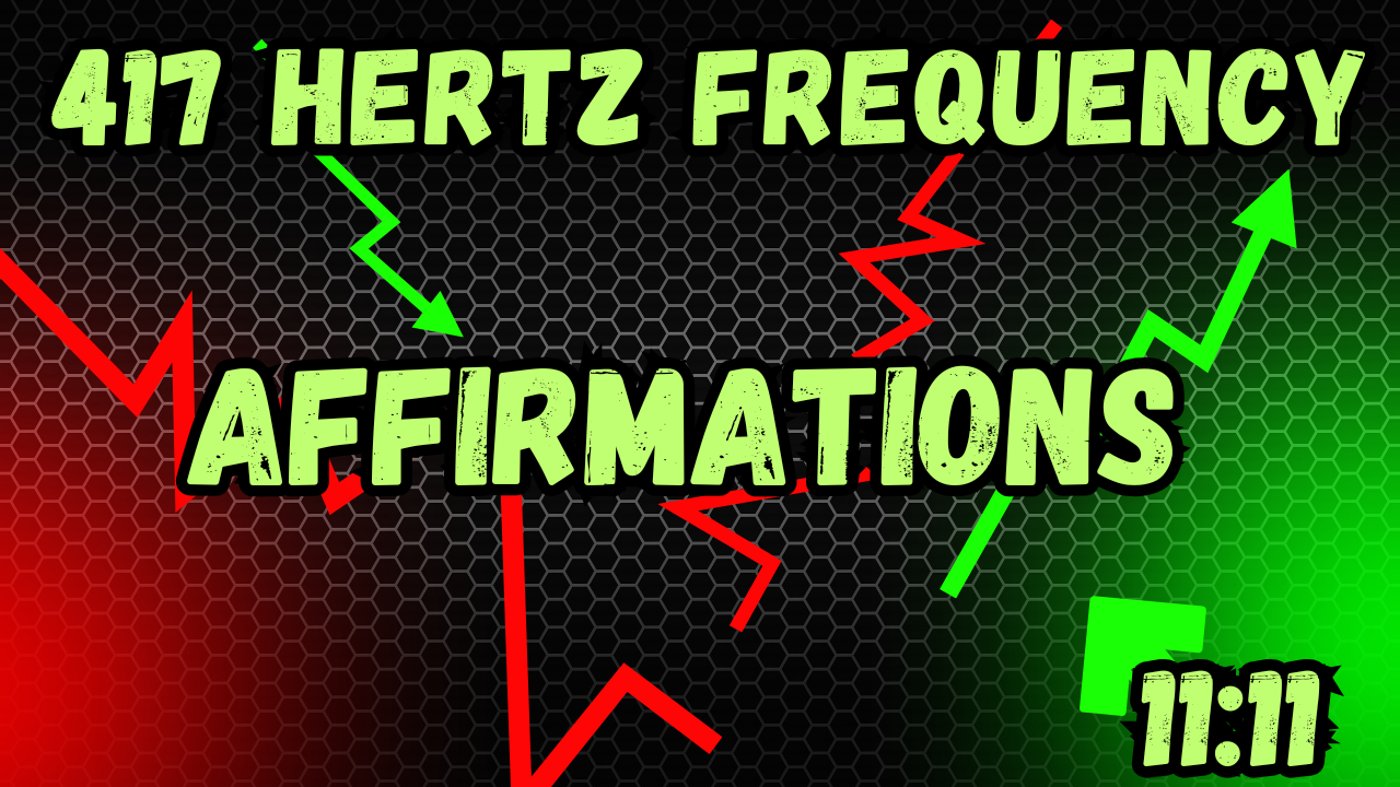 Delete emotional baggage | 417 HZ Solfeggio | Clear Negative Blocks | Affirmation Meditation for Stress Relief