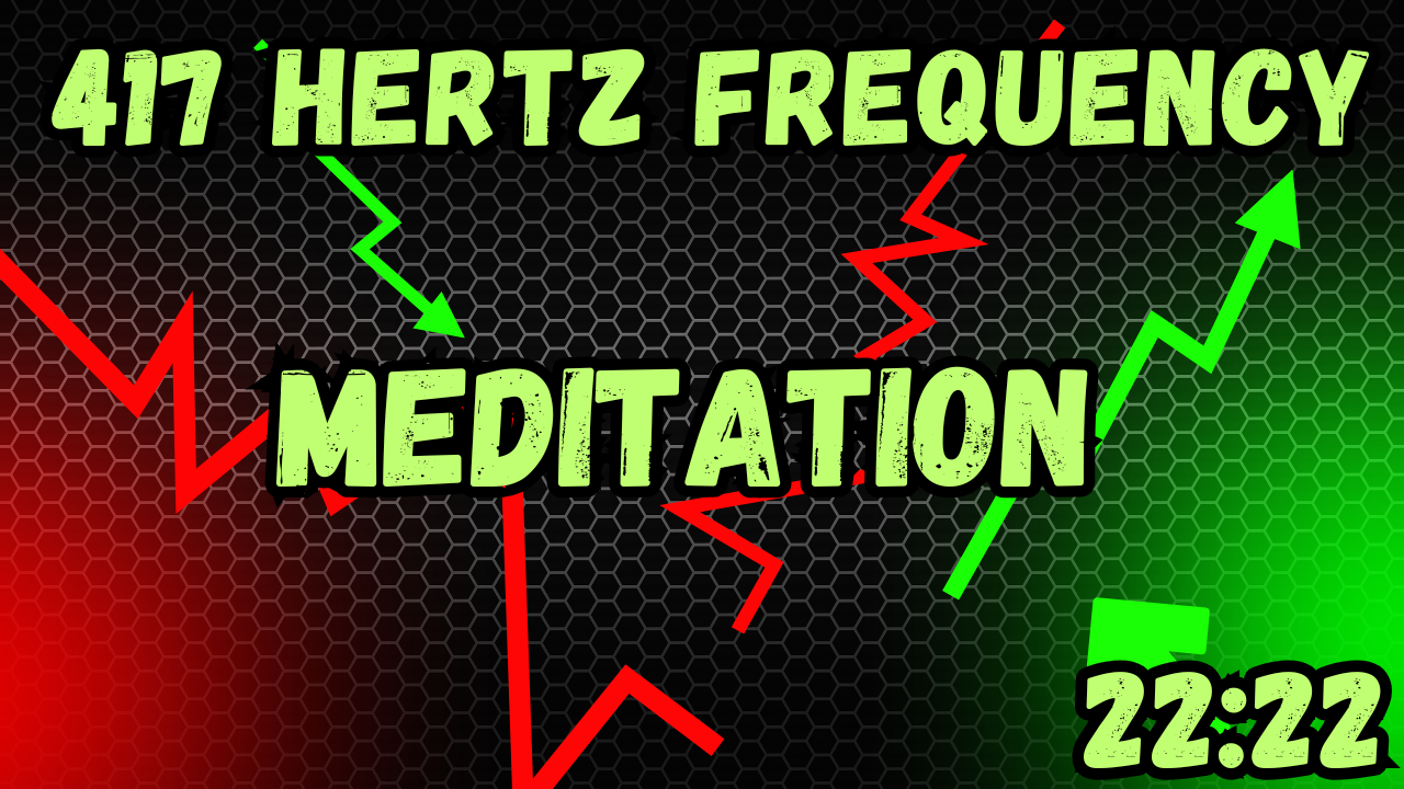 The transformative power of the 417 Hz frequency in this immersive meditation