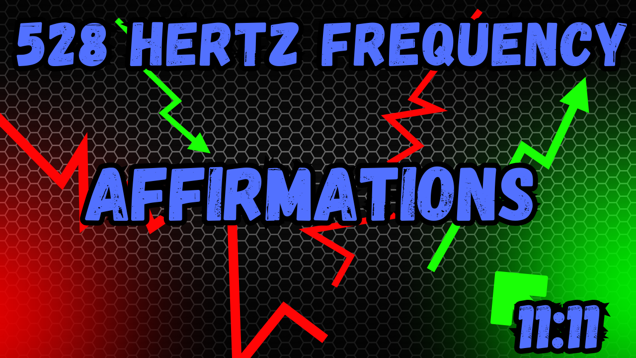 Affirmations for the 528 Hz vibrations will uplift your energy and restore balance.