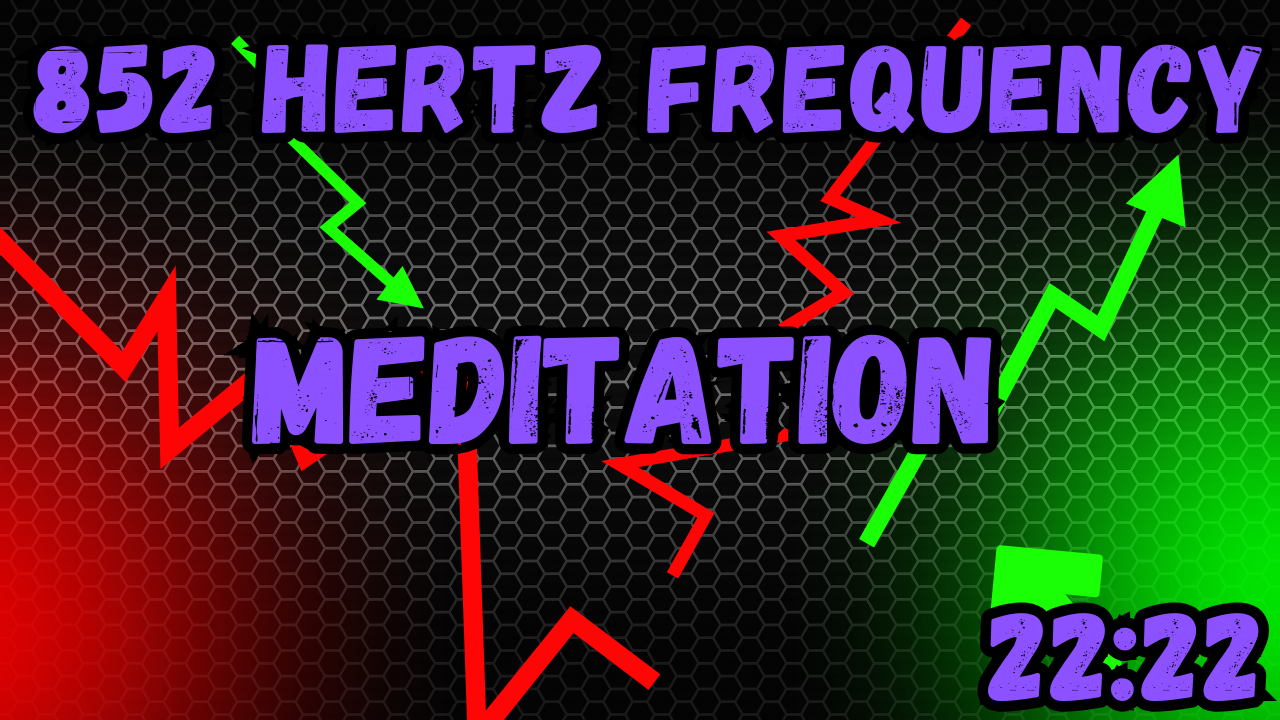 The 852 Hz frequency Meditation helps clear mental clutter and distractions, promoting mental clarity